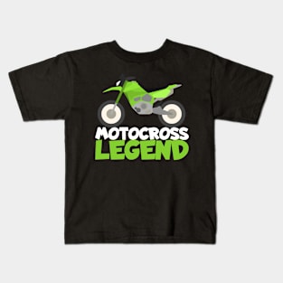 Motocross legend Kids T-Shirt